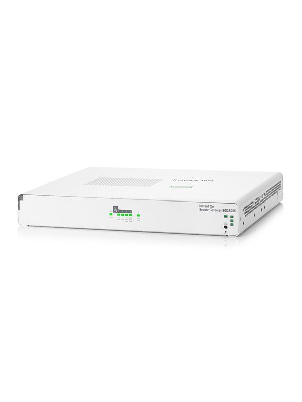 Hewlett Packard Enterprise Networking Instant On Secure Gateway 5‑port SmartRate 2.5G PoE+ 64W