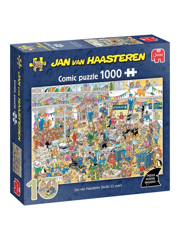 Jan van Haasteren Studio 10 years (1000)