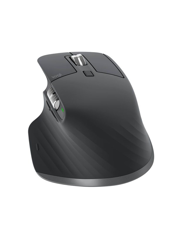 Logitech MX Master 3S (Bluetooth Edition) - Ergonominen hiiri - Optinen - 7 painiketta - Harmaa