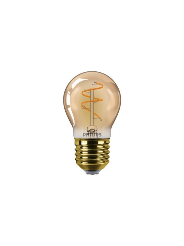 Philips LED-lamppu Filament Mini-ball 2.7W/918 (15W) Dimmable Amber E27