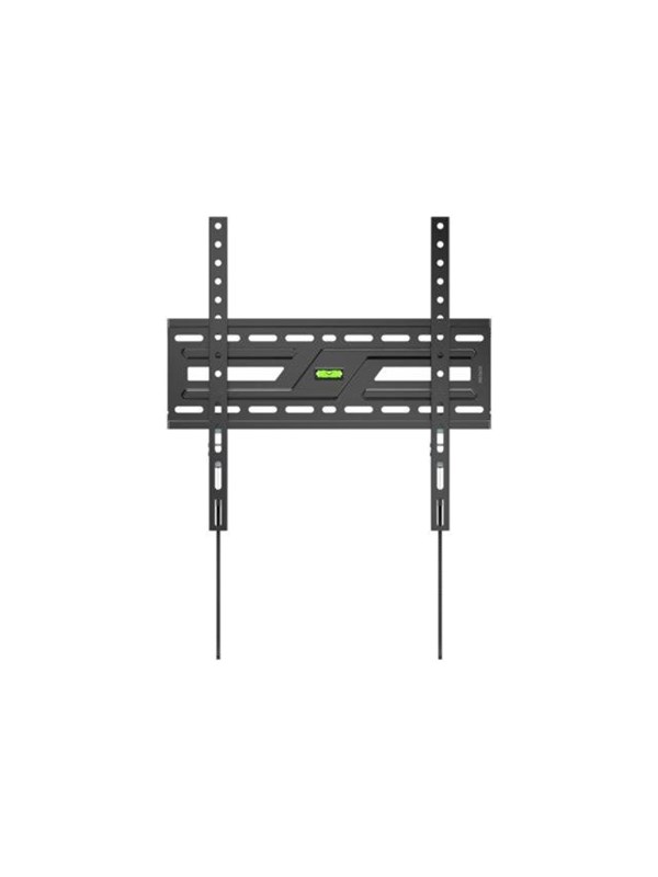 Deltaco mounting kit - for curved / flat panel - heavy-duty.75 kg fixed - black - Max 75 kg - recommended for 75"
