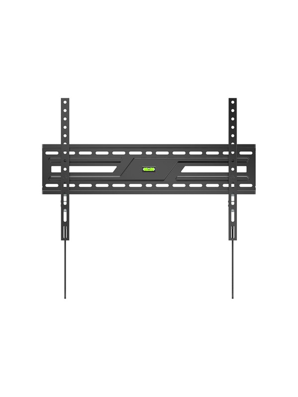 Deltaco mounting kit - fixed - for flat panel - heavy duty - black - Max 75 kg - recommended for 86""