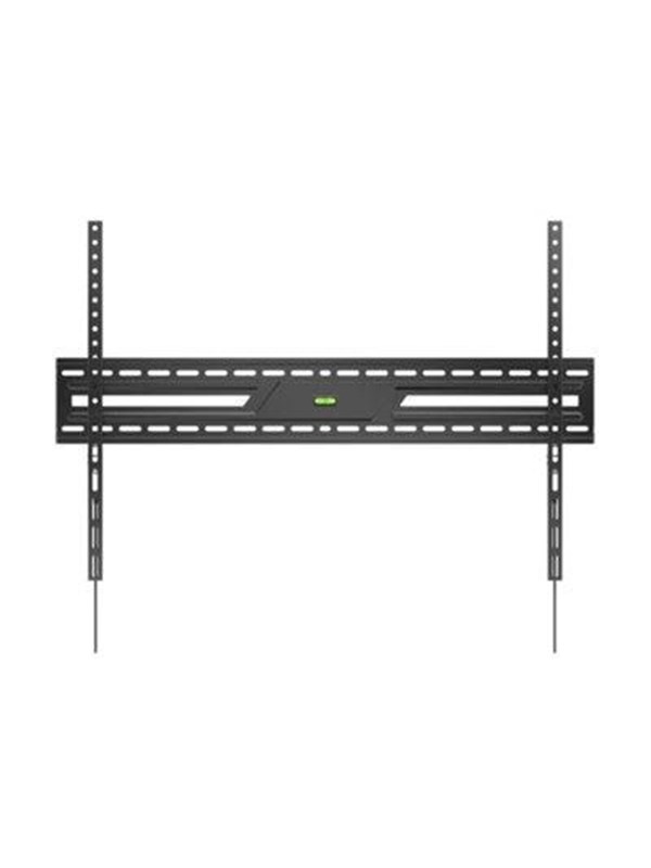 Deltaco mounting kit - for curved / flat panel - heavy-duty.75 kg fixed - black - Max 75 kg - recommended for 100""
