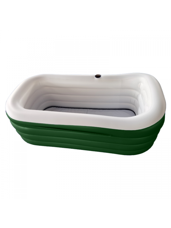 Pro Airtub - Ilmatäytteinen kylpyamme aikuisille - Tummanvihreä