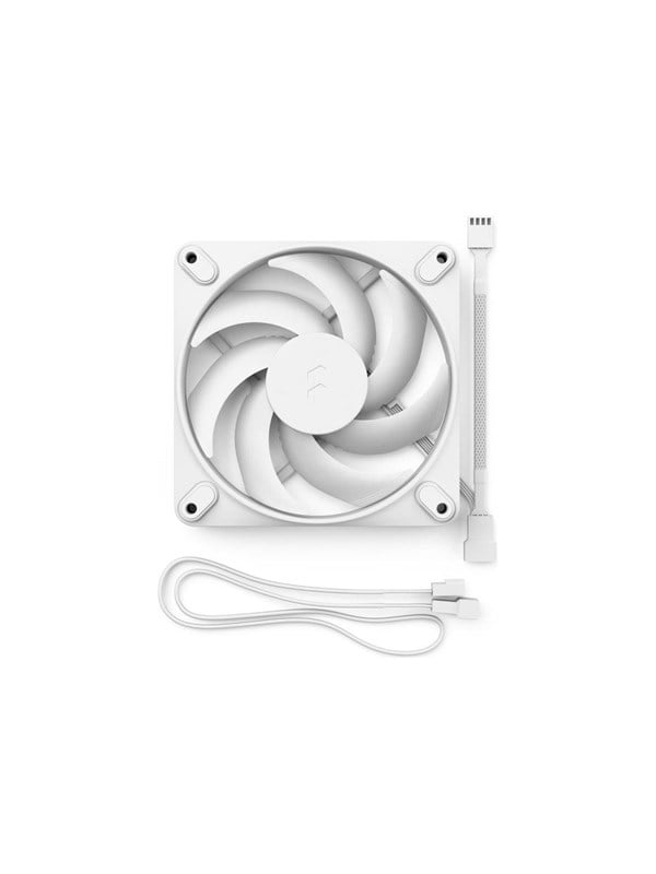 Fractal Design Momentum 12 - Kotelotuuletin - 120mm - Valkoinen