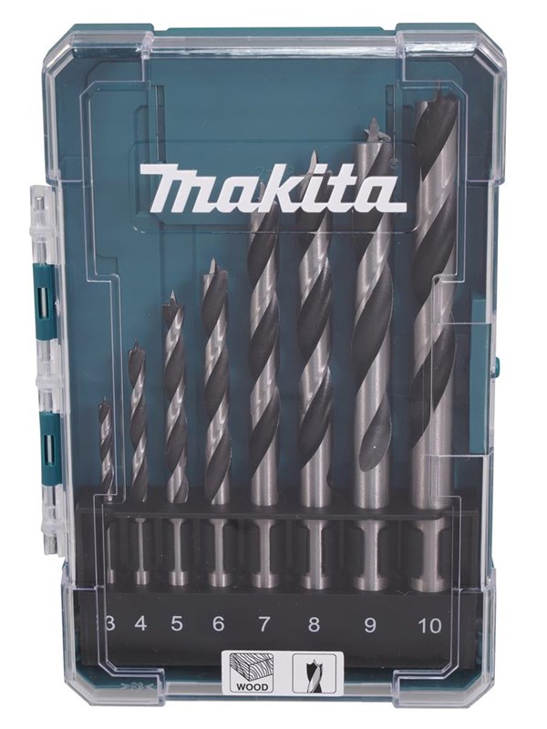 Makita D-77257 Drill Bit - 8 Piece