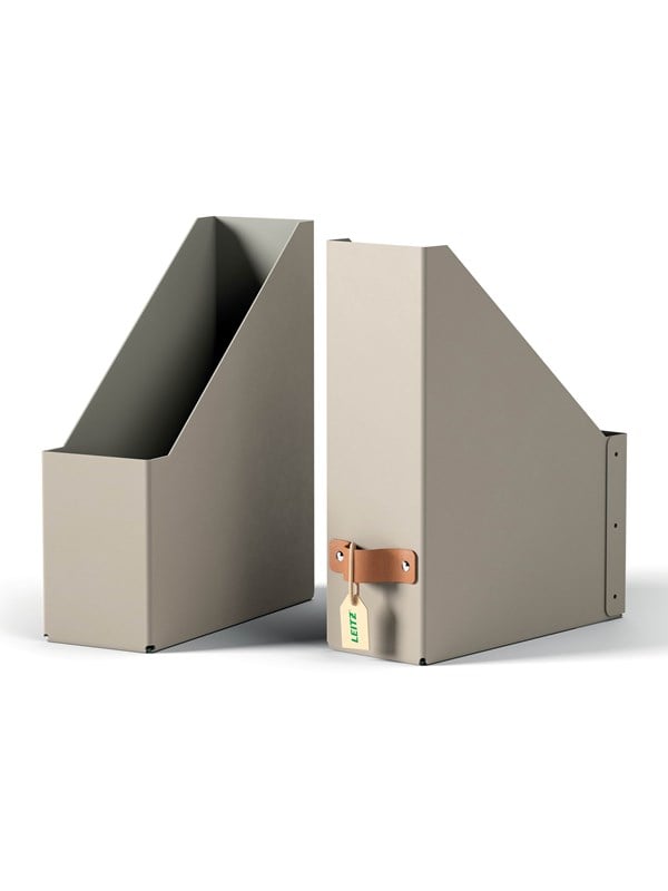 Leitz Puro lehtikotelo, 100 % kierrätyskartonki, 2 kpl, Beige