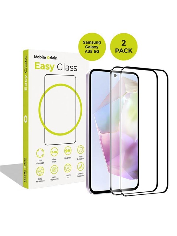 Mobile Origin EasyGlass Samsung Galaxy A35 5G - 2 pack