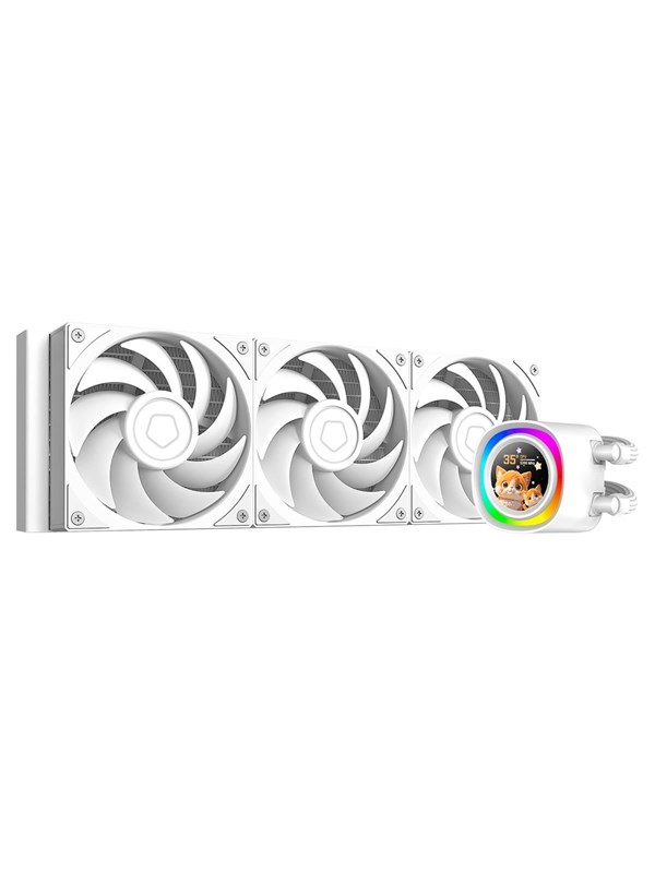 ID-Cooling FX360 LCD PE WHITE - CPU Vesijäähdytys