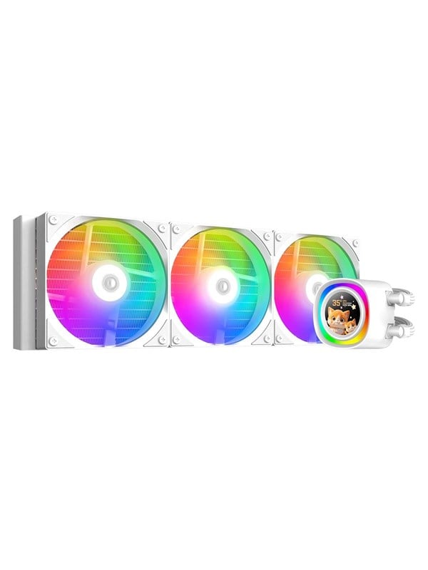 ID-Cooling FX360 LCD WHITE - CPU Vesijäähdytys - Max 25 dBA