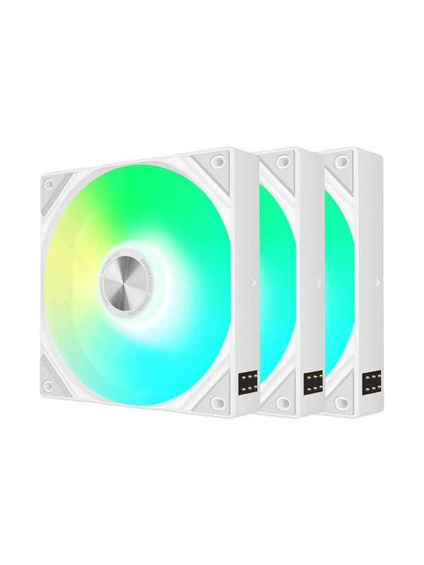Tryx ROTA SL ARGB 120mm Fan Triple Pack White - Kotelotuuletin - 120mm - Valkoinen, RGB-valolla - 28 dBA
