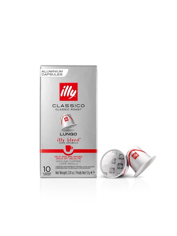 illy Nespresso ground Classic Lungo capsules - 10 pcs