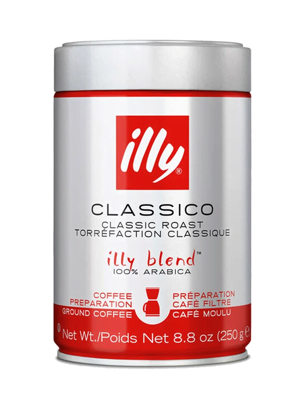 illy Classic Roast ground coffee for filter 250 g