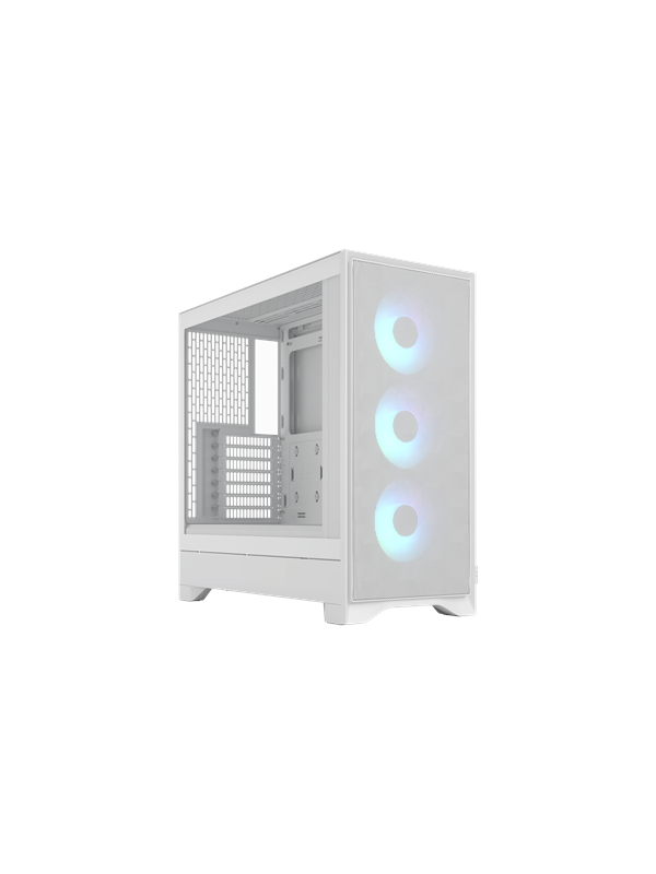 Fractal Design Pop 2 Air White TG RGB - Kotelot - Miditower - Valkoinen