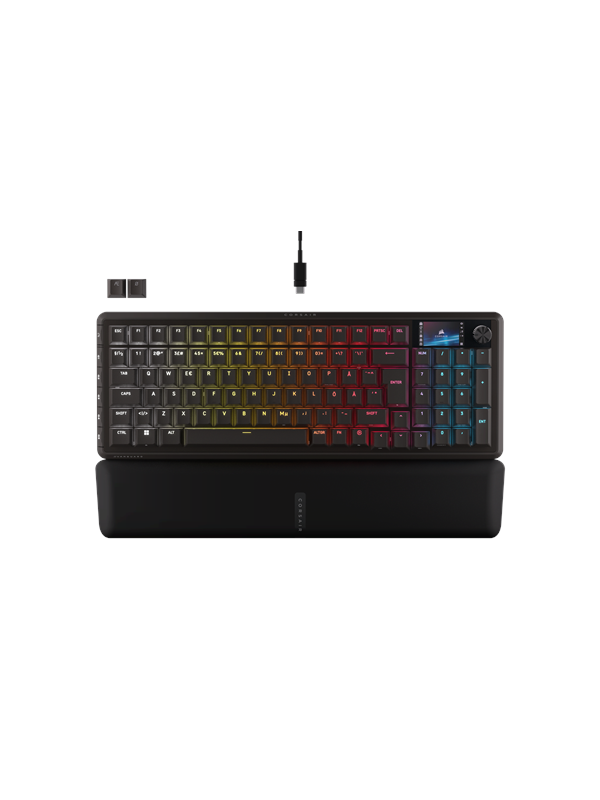 Corsair Vanguard Pro 96 - Pelinäppäimistö - Pohjoismainen - Musta