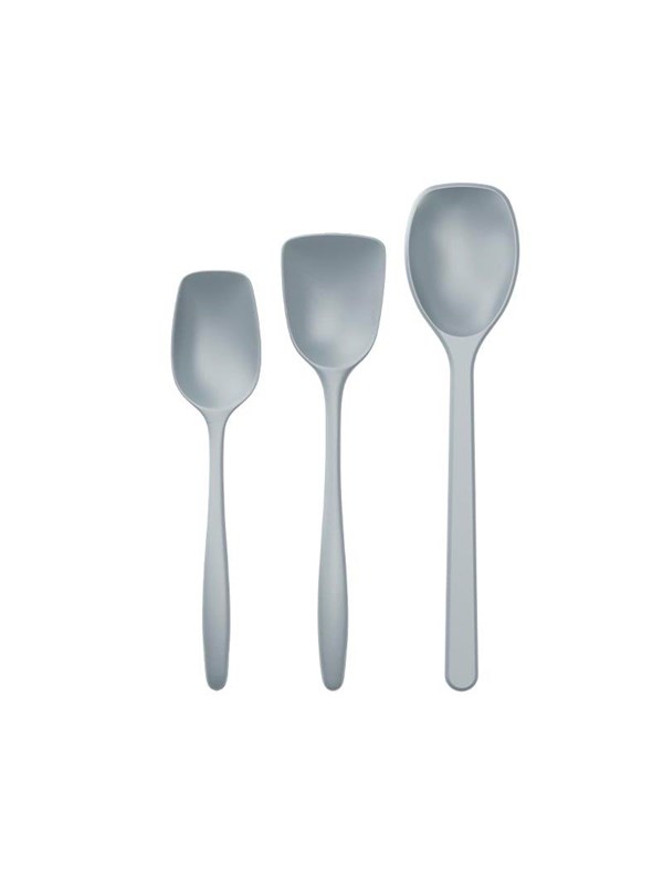 Rosti - Classic kitchen spoons Set of 3 - Dusted Blue
