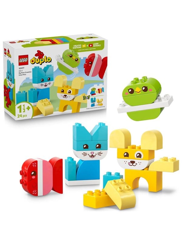 LEGO DUPLO 10477 Söpöt luovat lemmikit 3in1