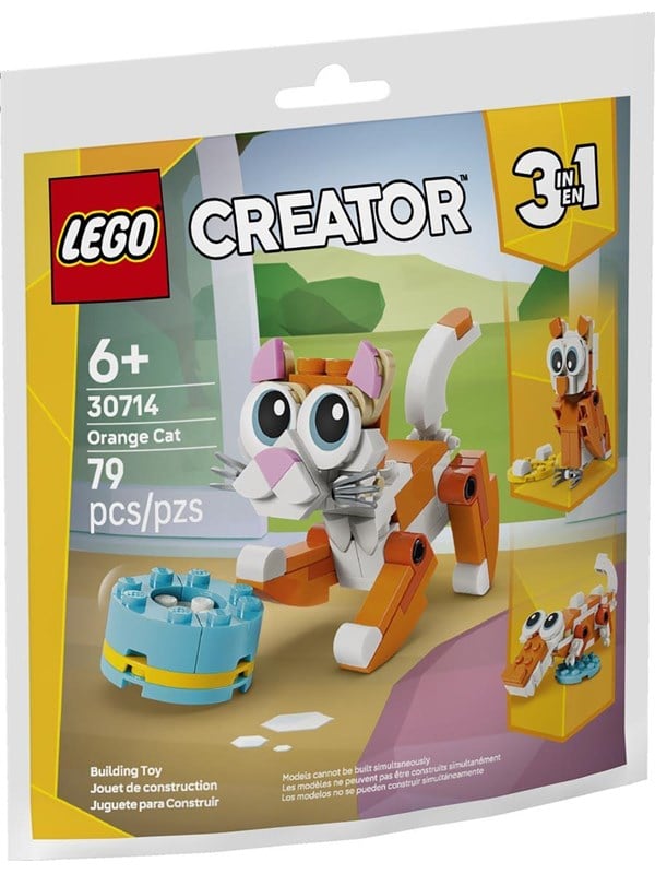 LEGO Creator 30714 Oranssi kissa