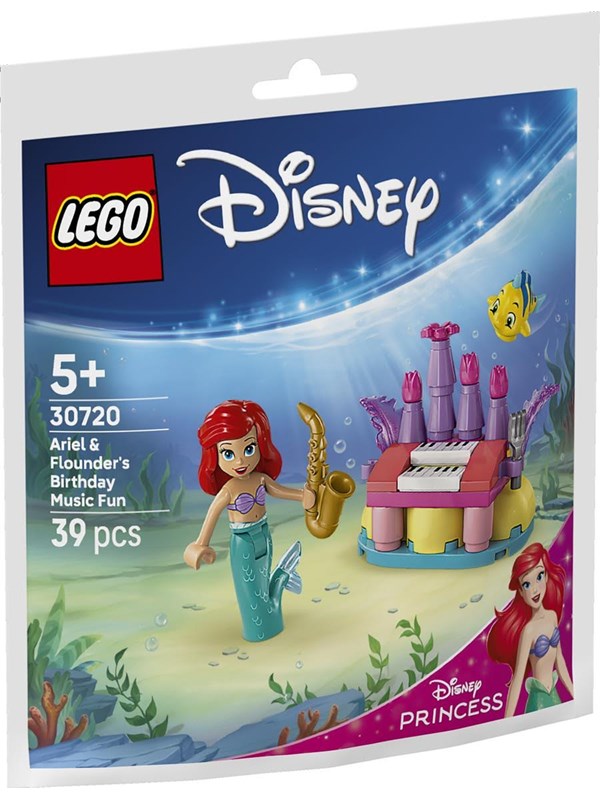 LEGO Disney 30720 Arielin ja Pärskyn syntymäpäivän musiikkijamit
