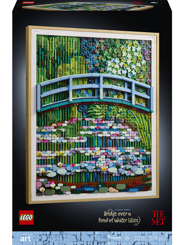 LEGO Art 31220 Claude Monet - Lummelampi