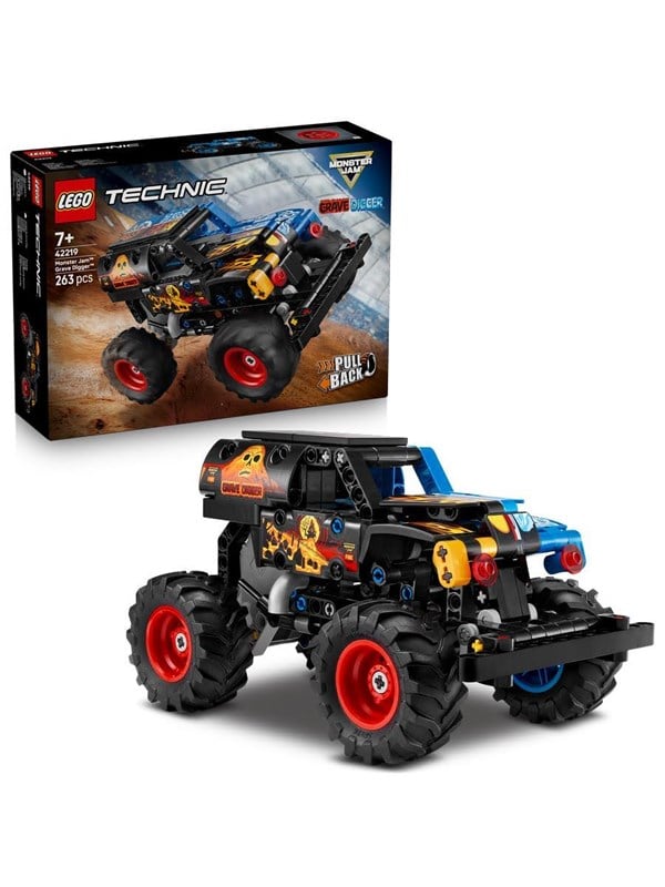 LEGO Technic 42219 Monster Jam™ Grave Digger™ tuli ja jää