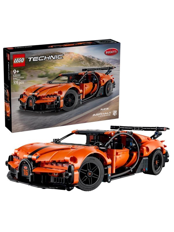 LEGO Technic 42222 Bugatti Chiron Pur Sport ‑hyperauto