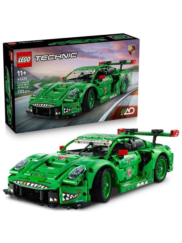 LEGO Technic 42224 Porsche 911 GT3 R REXY AO Racing ‑auto