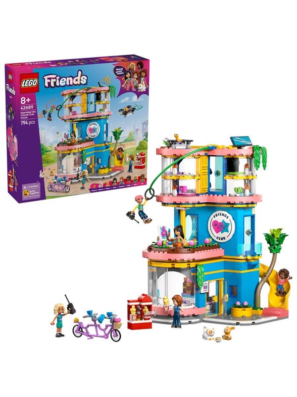 LEGO Friends 42689 Heartlake Cityn ystävysten kerhotalo