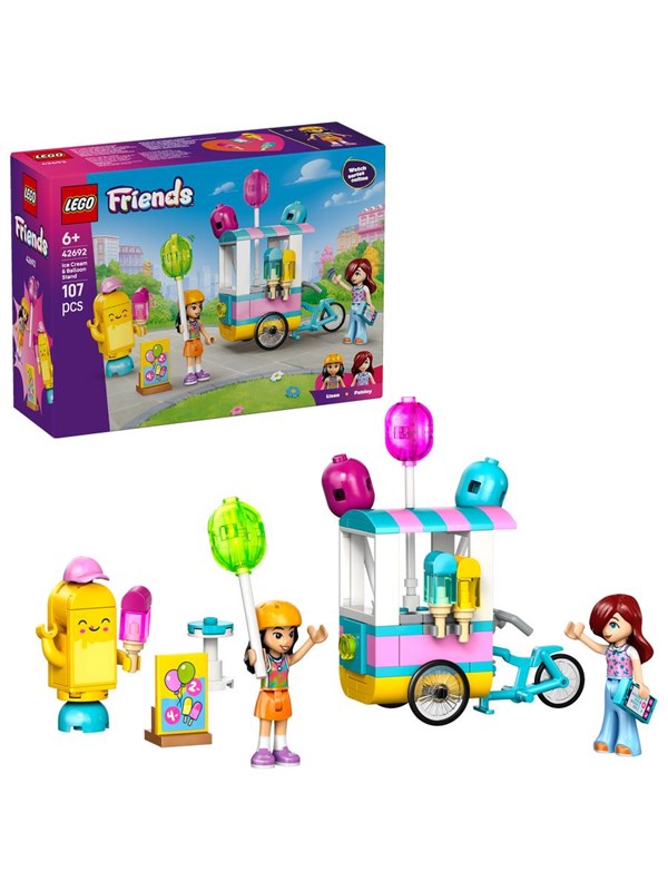LEGO Friends 42692 Jäätelö‑ ja ilmapallokoju