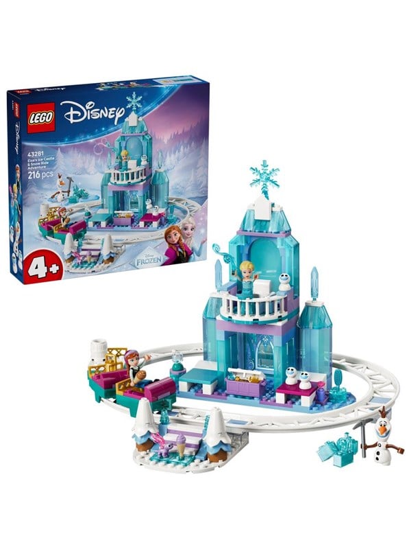 LEGO Disney 43281 Elsan jäälinna ja luminen rekiseikkailu