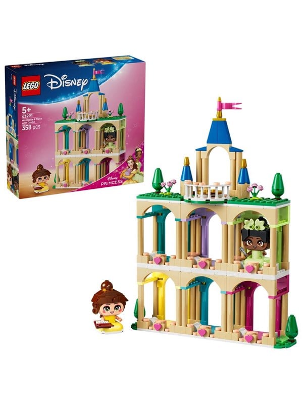 LEGO Disney 43291 Bellen ja Tianan linna minikoossa