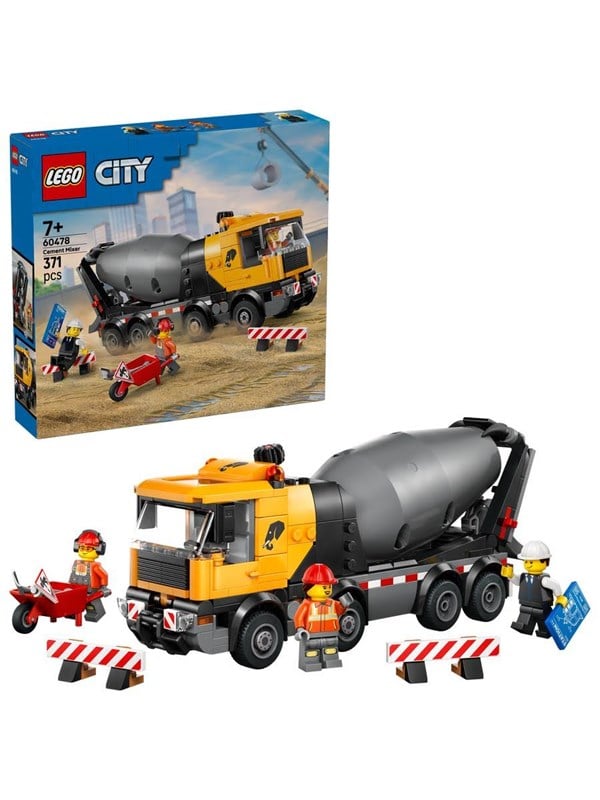 LEGO City 60478 Betoniauto