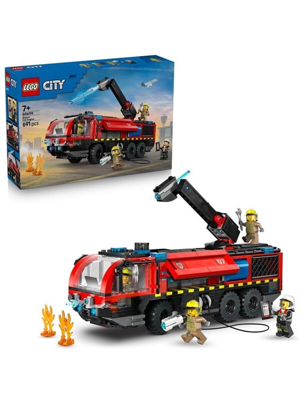 LEGO City 60499 Lentokentän paloauto