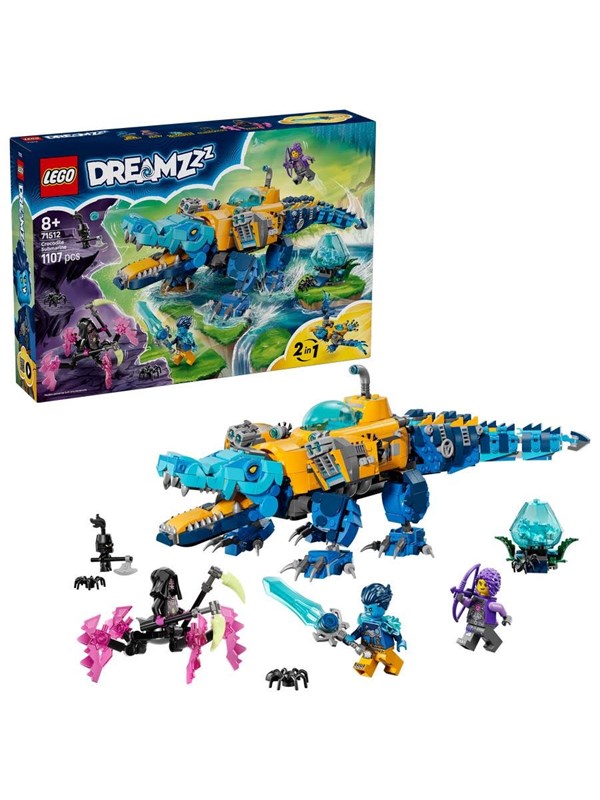 LEGO DREAMZzz 71512 Krokotiilisukellusvene