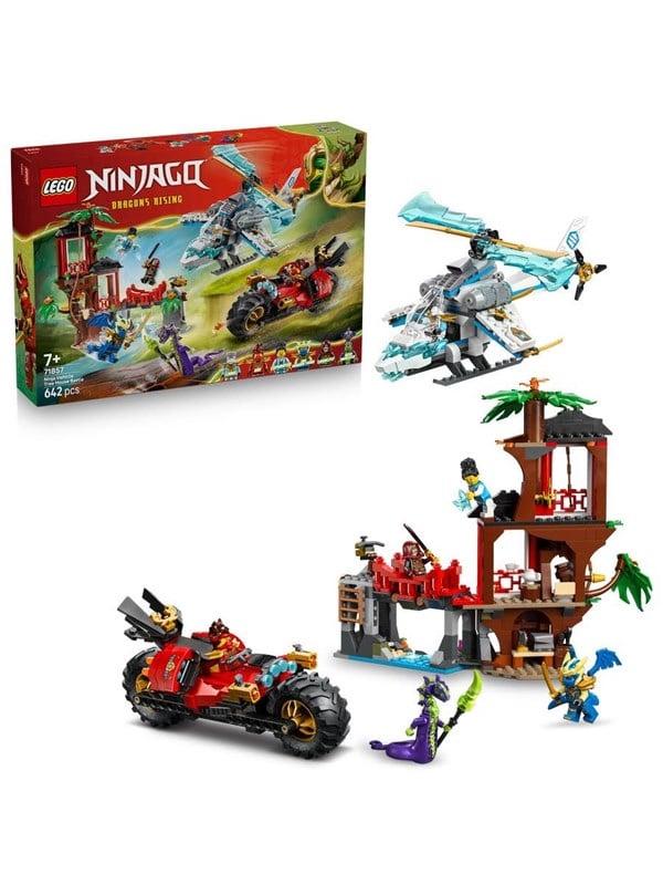 LEGO Ninjago 71857 Ninjamenopelit ja puumajataistelu
