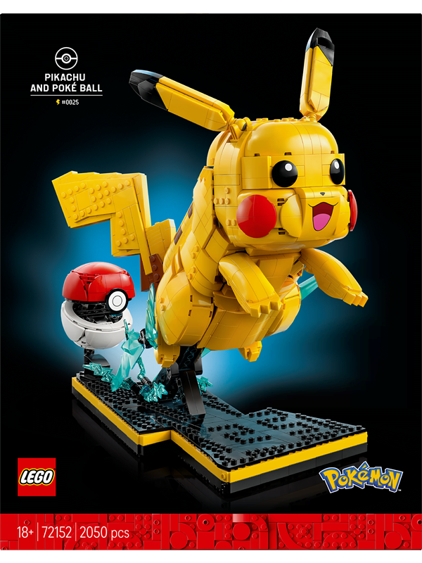 LEGO Pokémon 72152 Pikachu ja Poképallo