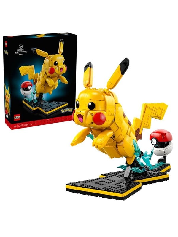 LEGO Pokémon 72152 Pikachu ja Poképallo