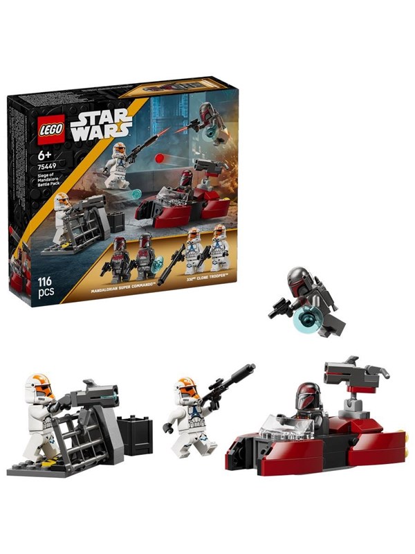 LEGO Star Wars 75449 Mandaloren piiritys ‑taistelupakkaus