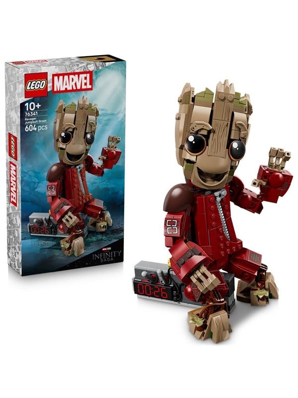 LEGO Marvel 76341 Groot Ravager-asussa