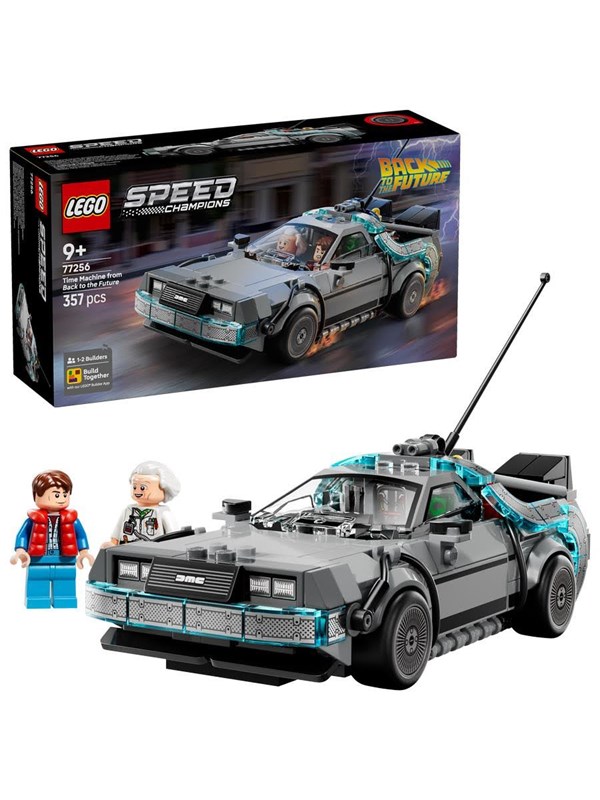 LEGO Speed Champions 77256 Aikakone Paluu tulevaisuuteen ‑elokuvasta