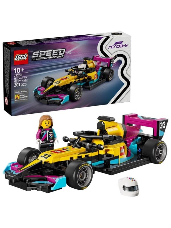 LEGO Speed Champions 77258 F1 ACADEMY™ ® kilpa-auto