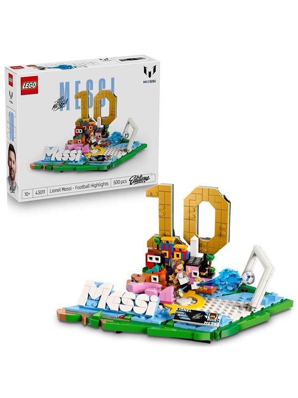 LEGO Editions 43011 Lionel Messi - jalkapallon tähtihetket
