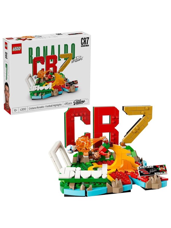 LEGO Editions 43012 Cristiano Ronaldo - jalkapallon tähtihetket