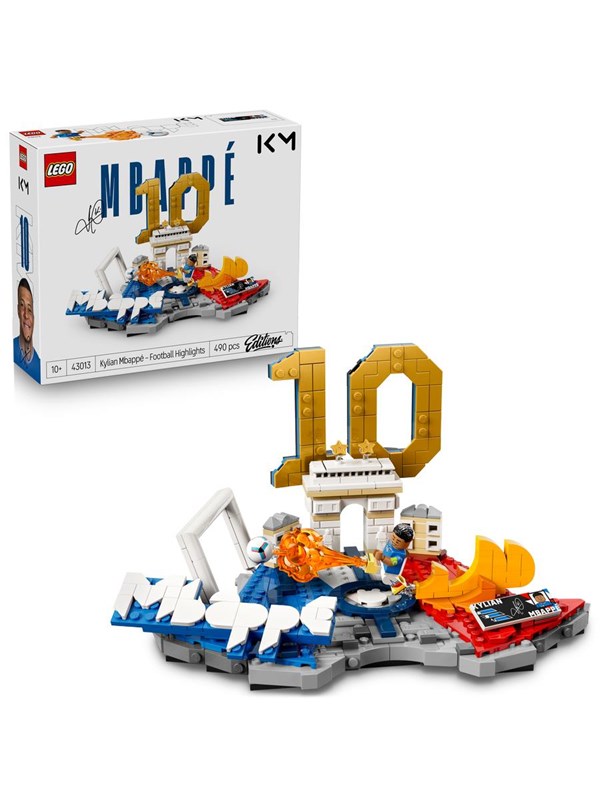 LEGO Editions 43013 Kylian Mbappé - jalkapallon tähtihetket