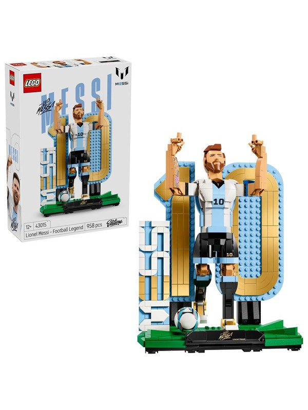 LEGO Editions 43015 Lionel Messi - jalkapallolegenda