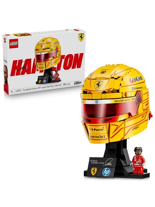 LEGO Editions 43022 Scuderia Ferrari HP -kypärä - Lewis Hamilton