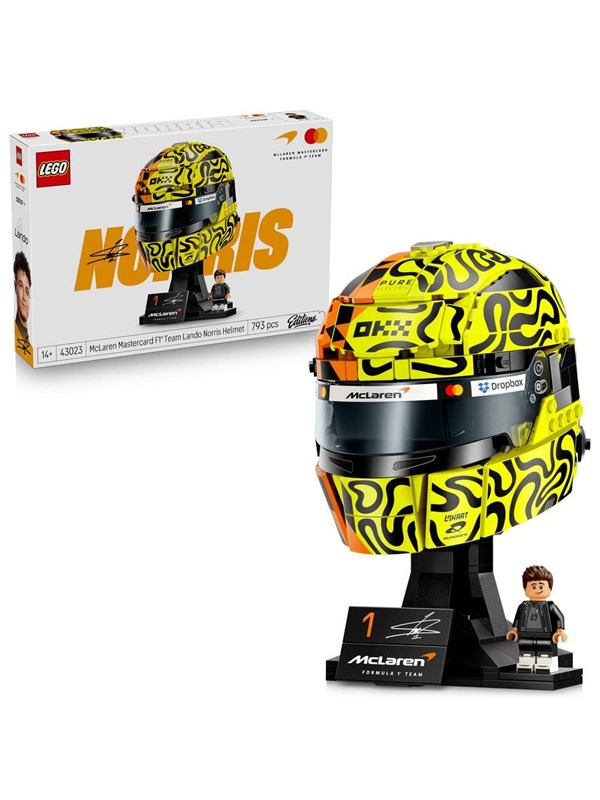 LEGO Editions 43023 McLaren Mastercard F1® Team ‑kypärä - Lando Norris