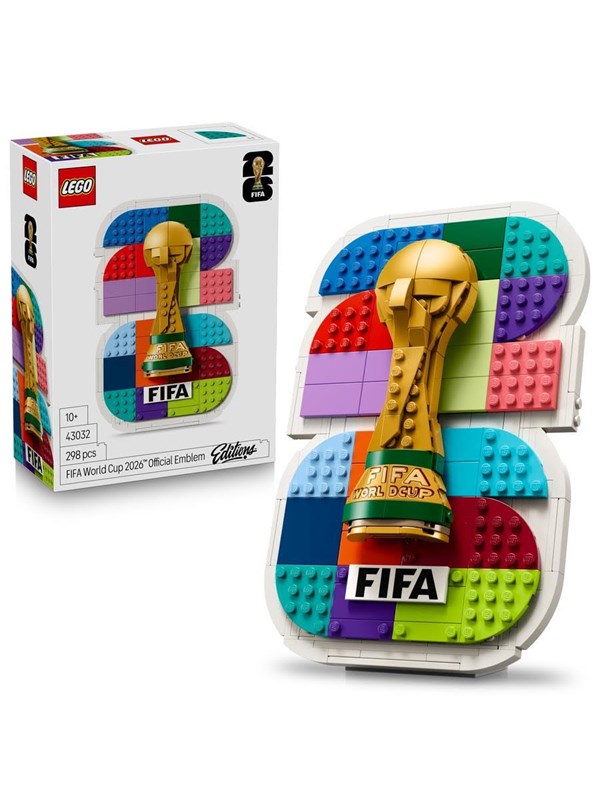 LEGO Editions 43032 FIFA World Cup 2026™ ‑turnauksen virallinen tunnus