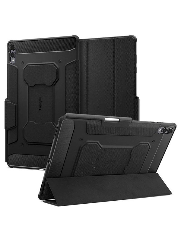 Spigen Rugged Armor Pro - black - Samsung Galaxy Tab S11 Ultra