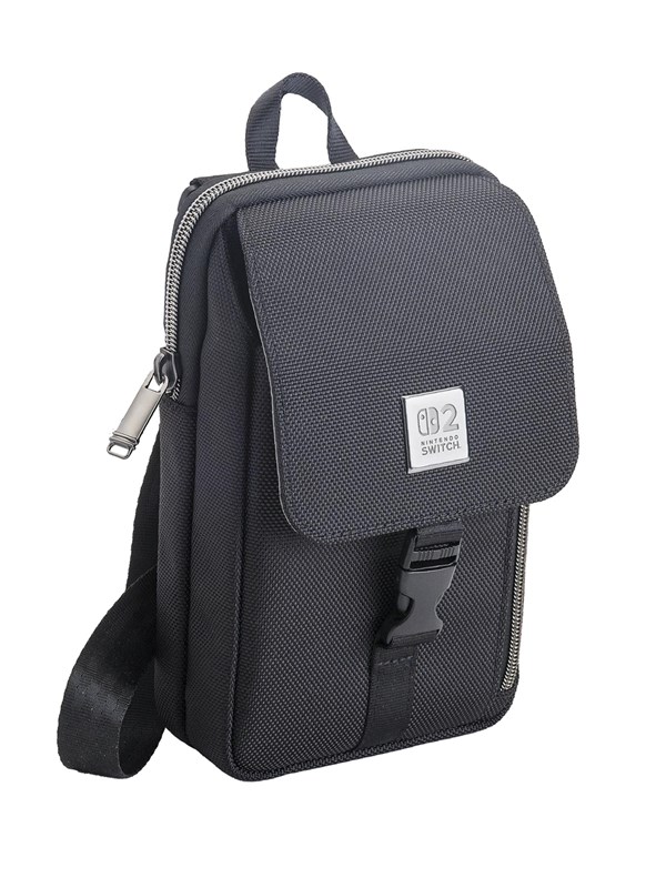 BigBen Interactive Official Vertical Bag - Black (Nintendo Switch 2/Nintendo Switch) - Miscellaneous Lisävarusteet pelikonsoleille - Nintendo Switch
